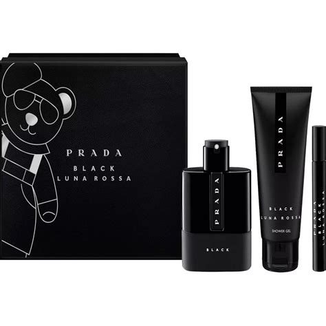 prada black gift set.